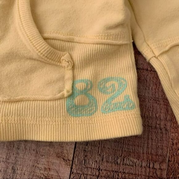 Girls athletic works yellow zip up hoodie with lightening bolts and stars - 24M - Picture 2 of 8